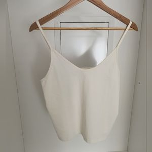 Madewell Cami Tank in Cream Size Medium